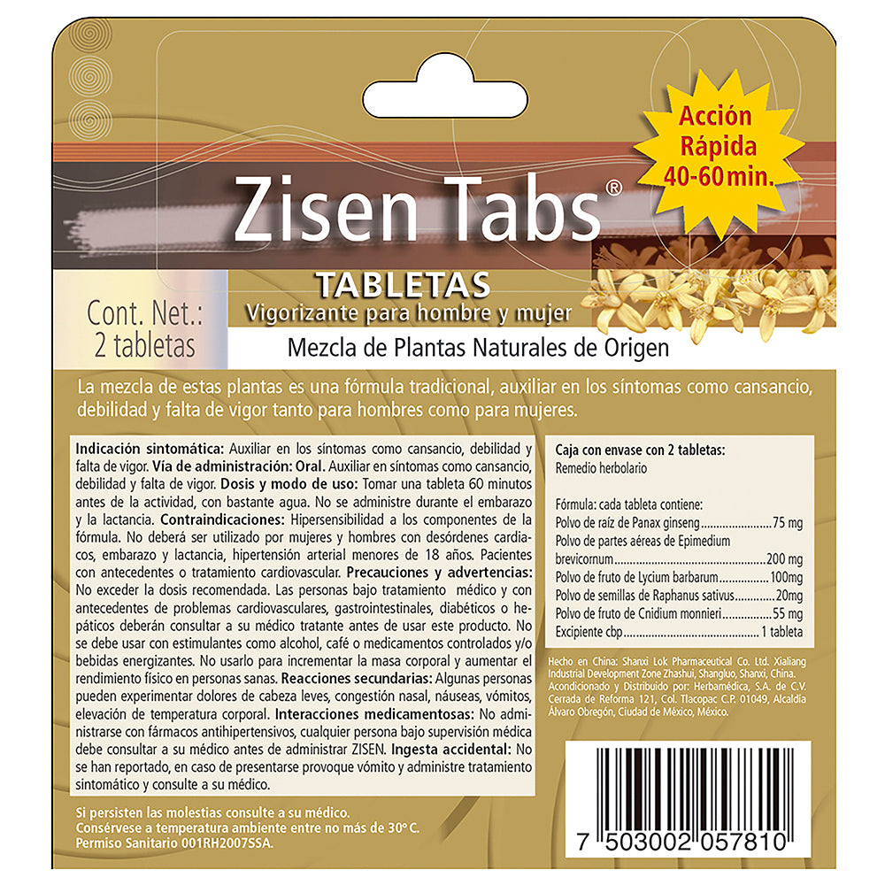 Zisen Tabs — The Sensual Tea